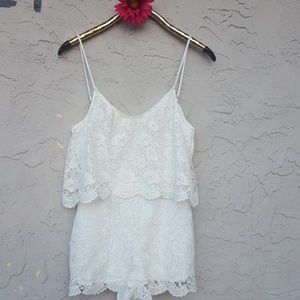 Forever21 lace romper